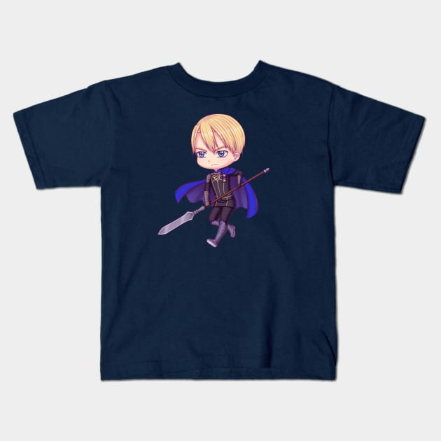 Dimitri Kids T-Shirt by YuiHoshiArt